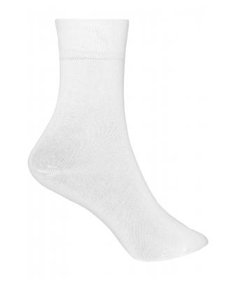 Unisexe Chaussettes business Blanc 7352