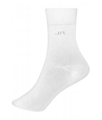 Unisexe Chaussettes business Blanc 7352