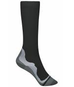 Unisexe Chaussettes de compression Noir 7353