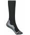 Unisexe Chaussettes de compression Noir 7353