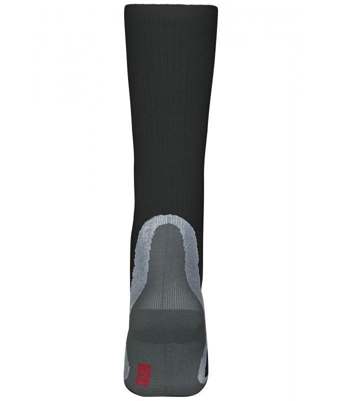 Unisexe Chaussettes de compression Noir 7353