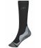 Unisexe Chaussettes de compression Noir 7353