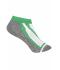 Unisex Sneaker Socks Green 7354