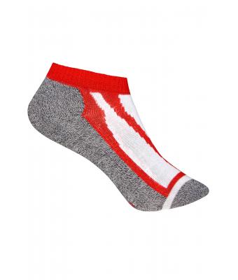 Unisex Sneaker Socks Red 7354