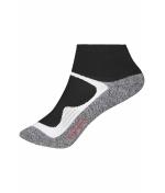 Unisexe Chaussettes sport courtes Noir 7355