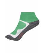 Unisexe Chaussettes sport courtes Vert 7355