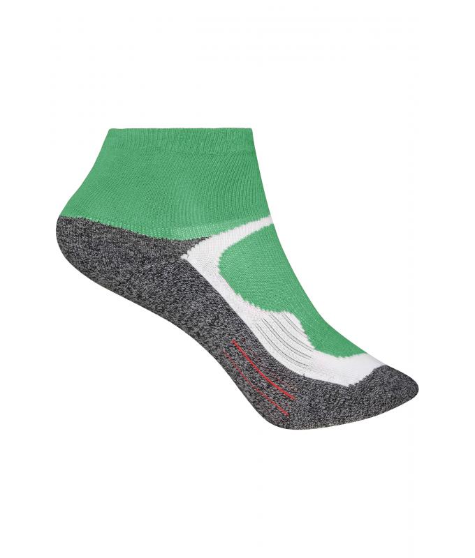 Unisex Sport Socks Short Green 7355