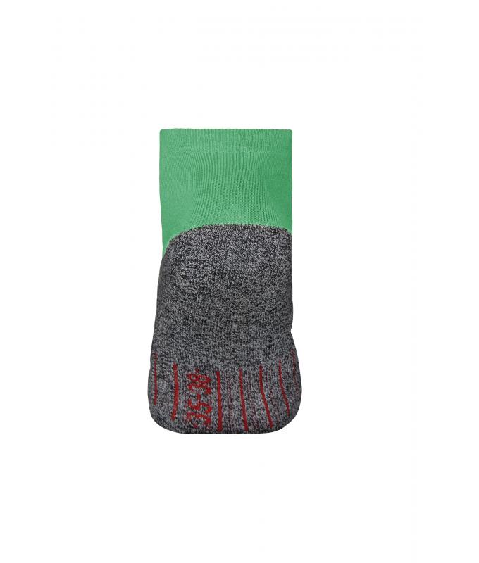 Unisex Sport Socks Short Green 7355