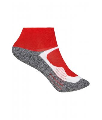 Unisex Sport Socks Short Red 7355