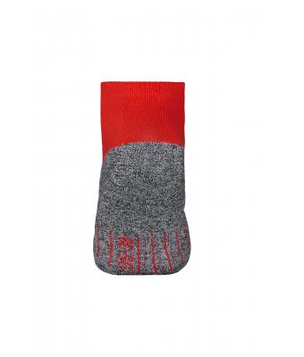 Unisex Sport Socks Short Red 7355
