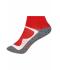 Unisex Sport Socks Short Red 7355