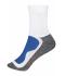 Unisexe Chaussettes sport Blanc/royal 7356