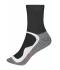 Unisex Sports Socks Zwart/zwart 7356
