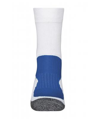 Unisex Sports Socks Wit/royal 7356