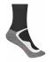 Unisex Sports Socks Zwart/zwart 7356