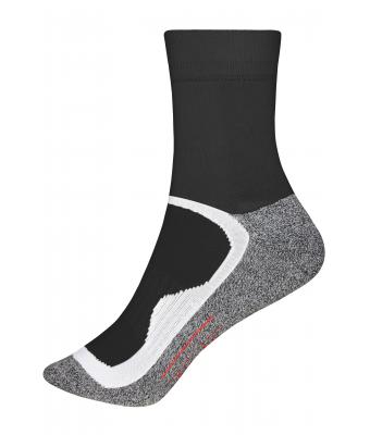 Unisex Sports Socks Zwart/zwart 7356