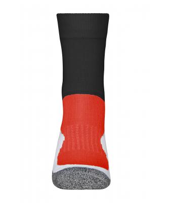Unisex Sports Socks Zwart/rood 7356