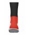 Unisex Sports Socks Zwart/rood 7356