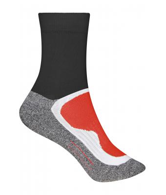 Unisex Sports Socks Zwart/rood 7356