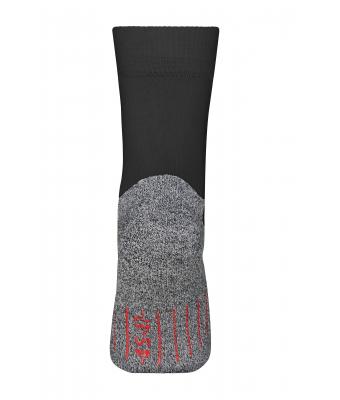 Unisex Sports Socks Zwart/rood 7356