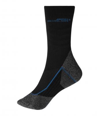 Unisex Worker Socks Cool Black/royal 8667