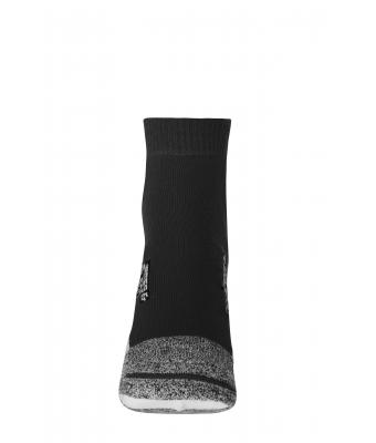 Unisex Sport Sneaker Socks Black/white 8669