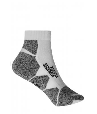 Unisex Sport Sneaker Socks Wit/wit 8669