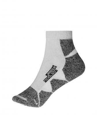 Unisex Sport Sneaker Socks Wit/wit 8669