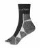 Unisexe Chaussettes de sport Noir/blanc 8670