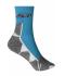 Unisex Sport Socks Bright-blue/white 8670