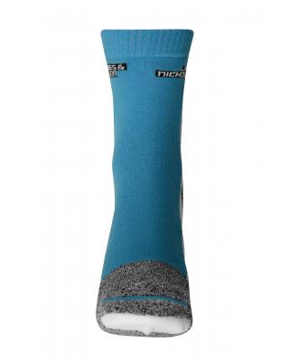 Unisex Sport Socks Bright-blue/white 8670