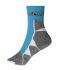 Unisex Sport Socks Bright-blue/white 8670