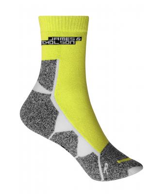 Unisex Sport Socks Felgeel/wit 8670