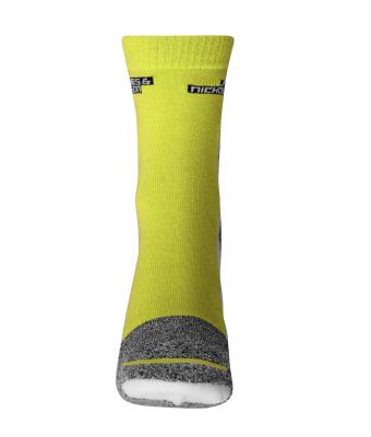 Unisex Sport Socks Felgeel/wit 8670