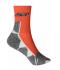 Unisex Sport Socks Feloranje/wit 8670