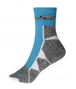 Unisex Sport Socks Bright-blue/white 8670