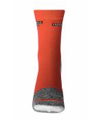 Unisex Sport Socks Bright-orange/white 8670