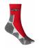 Unisex Sport Socks Red/white 8670