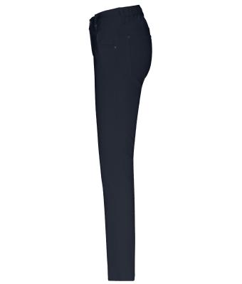 Dames Ladies' 5-Pocket-Stretch-Pants Navy 10536