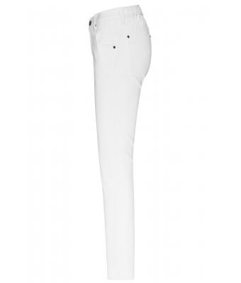 Ladies Ladies' 5-Pocket-Stretch-Pants White 10536