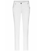 Dames Ladies' 5-Pocket-Stretch-Pants Wit 10536