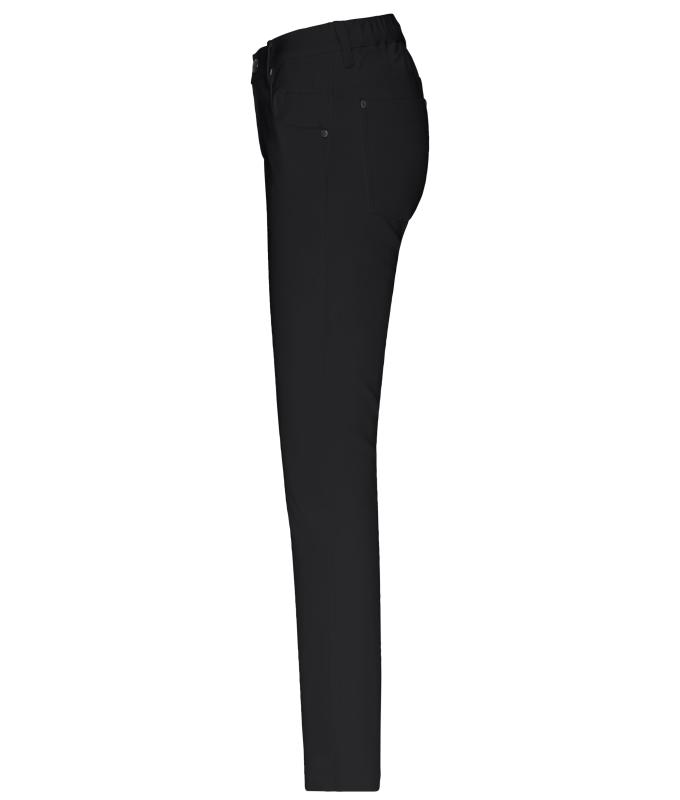Dames Ladies' 5-Pocket-Stretch-Pants Zwart 10536