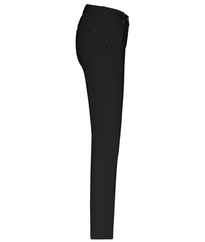 Dames Ladies' 5-Pocket-Stretch-Pants Zwart 10536