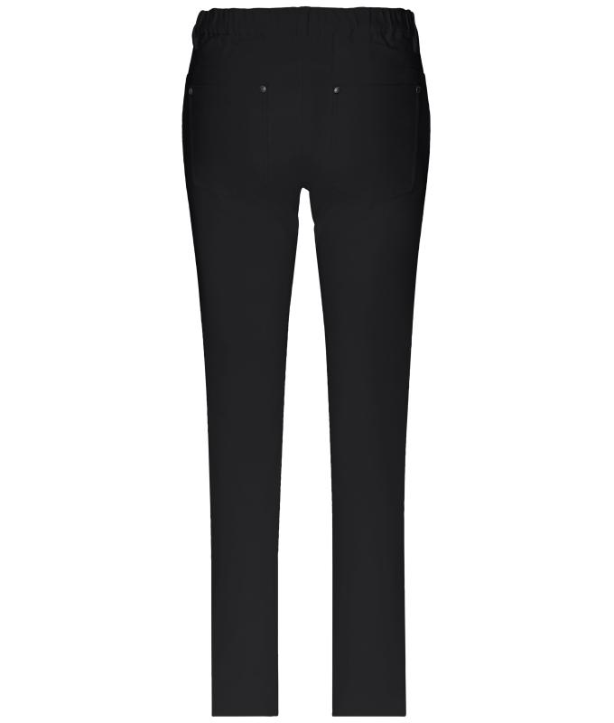 Dames Ladies' 5-Pocket-Stretch-Pants Zwart 10536