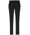 Femme Pantalon extensible femme Noir 10536