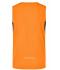 Herren Men's Running Tank Orange/black 7361