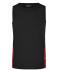 Heren Men’s Running Tank Zwart/rood 7361