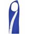 Heren Men’s Running Tank Royal/wit 7361