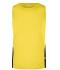 Heren Men’s Running Tank Geel/zwart 7361