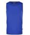 Homme T-shirt homme sans manches TOPCOOL® Royal/blanc 7361